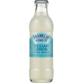 Franklin Sicilian Lemon Tonic 24x200ml Bottle 1