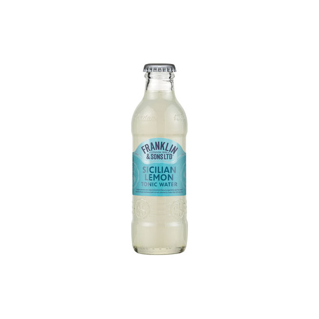 Franklin Sicilian Lemon Tonic 24x200ml Bottle 1