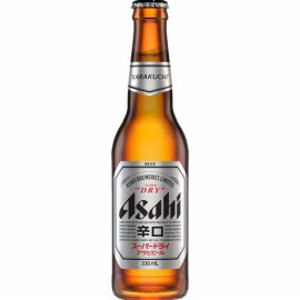 Asahi Super Dry Beer Lager Bottle 330ml Bottle 1