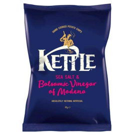 Kettle Sea Salt & Balsamic Vinegar Potato Chips 18 x 40g Box 1
