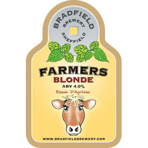 Bradfield Brewery farmers Blonde 9g Cask 1