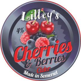 Lilley's Cherries & Berries Cider 20L BIB 1