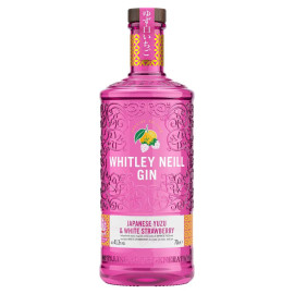 Whitley Neill Japanese Yuzu & White Strawberry Gin 70cl 1