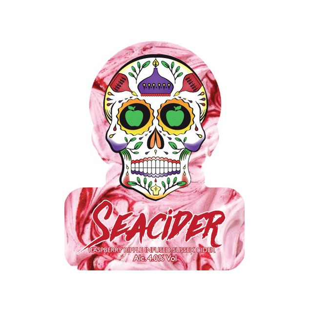 Seacider Raspberry Ripple Cider 20L BIB 1