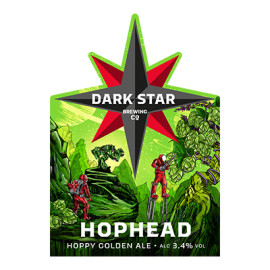 Dark Star brewing company Hophead 9g Cask 1