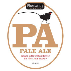 Pheasantry Brewery Pale Ale 9g Cask 1