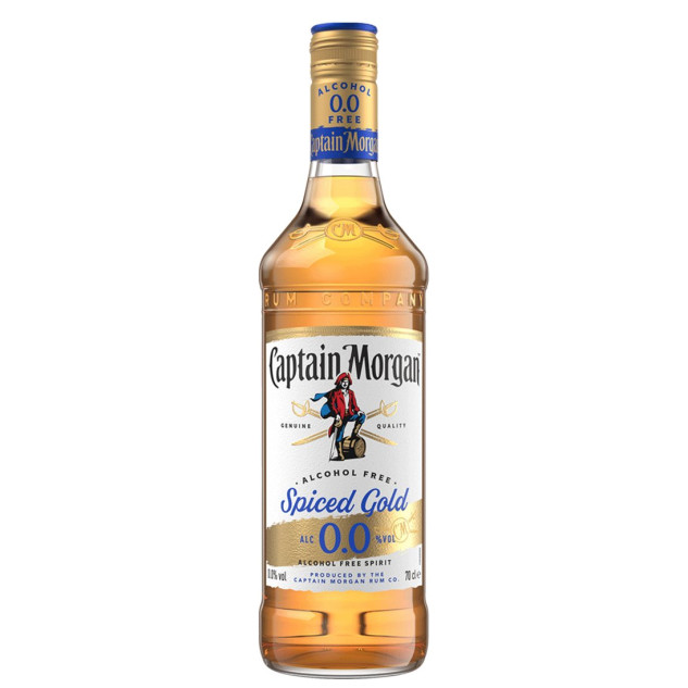 Captain Morgan SPICED 0.0% Rum 70cl 1