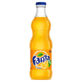 Fanta Orange 24 x 330ml GLASS Bottles 1