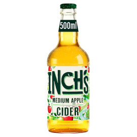 Inch's Medium Apple Cider 12 x 500ml Bottles 1