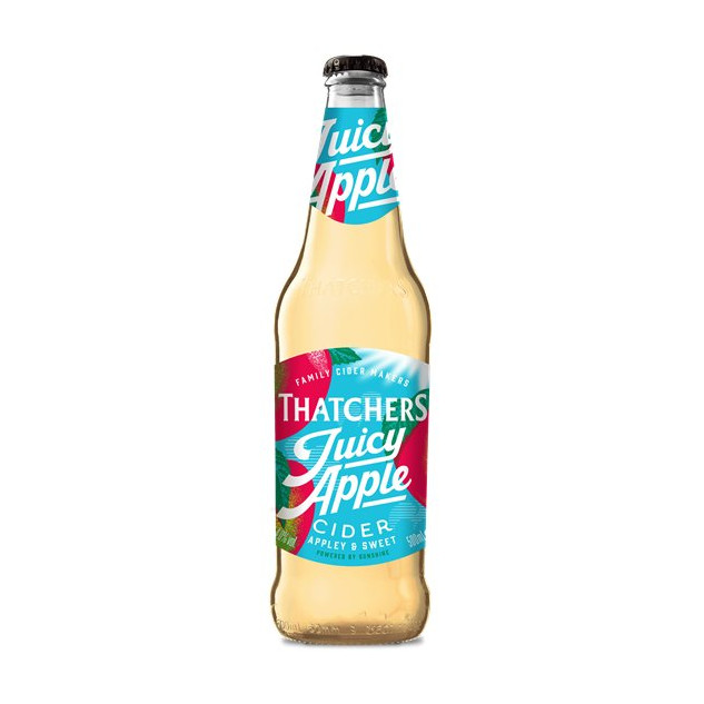 Thatchers Juicy Apple 6 x 500ml bottles 1