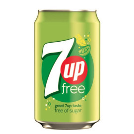 7UP ZERO 24 x 330ml CANS 1
