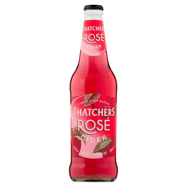 Thatchers Rose cider 6 x 500ml bottles 1