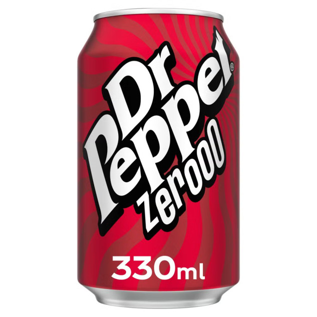 Dr Pepper ZERO sugar 330ml x 24 CANS 1