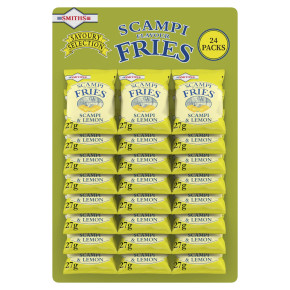 Scampi & Lemon fries 24 x 24g Card 1