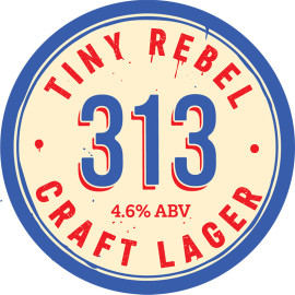 Tiny rebel 313 lager 30L Keg 1