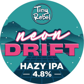 Tiny rebel neon drift 30L Keg 1