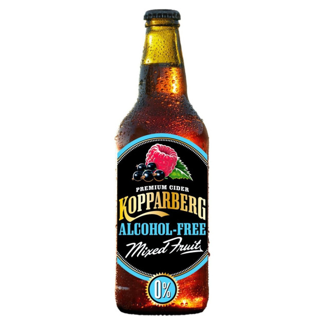 Kopparberg mixed fruit ZERO 0.5%  8 x 500ml Bottles