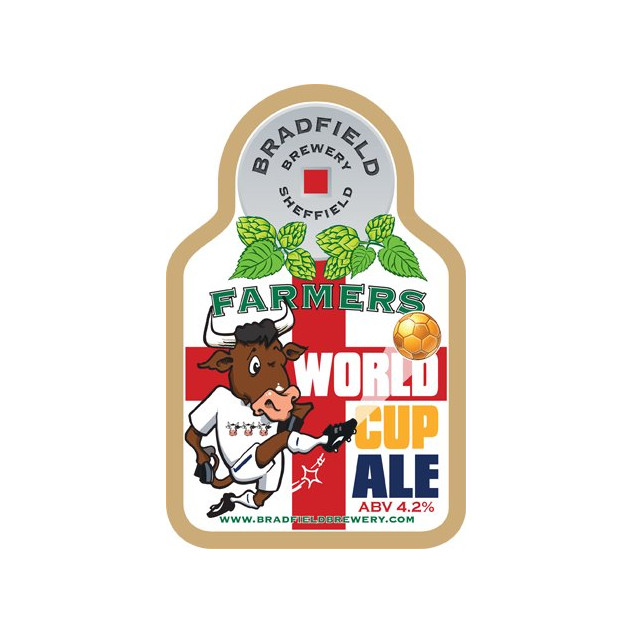 Bradfield Brewery world cup ale 9g Cask