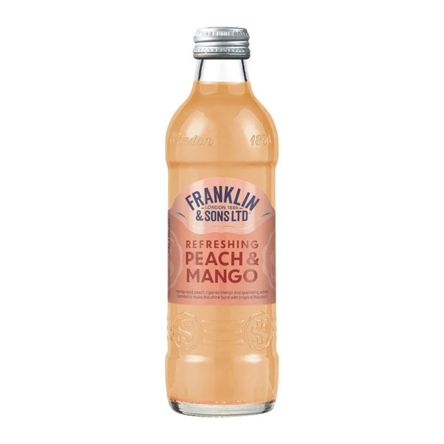 Franklin Peach & Mango 12 x 275ml Bottles