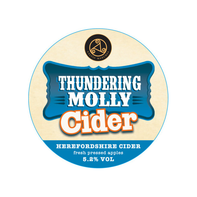 Celtic Marches Thundering Molly Cider 30L Keg 1