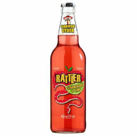 Rattler Strawberry& Lime Cyder 500ml Bottle 1