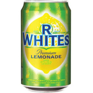 R Whites Lemonade 24x330ml CAN 1