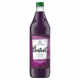 Britvic Blackcurrant Cordial 1L Plastic Bottle 1