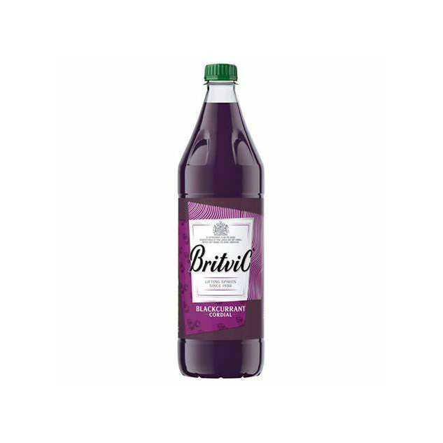 Britvic Blackcurrant Cordial 1L Plastic Bottle 1