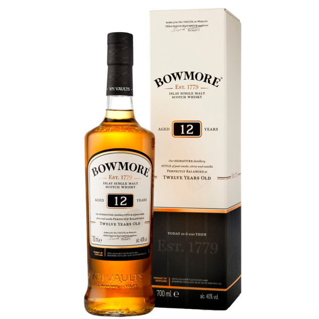 Bowmore 12Yr Old Single Malt Whisky 70cl 1