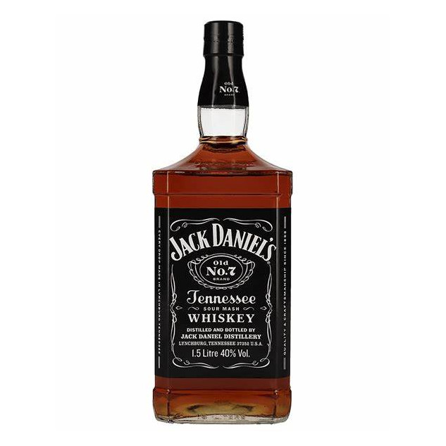 Jack Daniels Old No7 Whiskey 1.5L